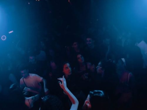 Fotografia da pista de dança