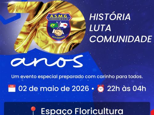 fly com informações do evento