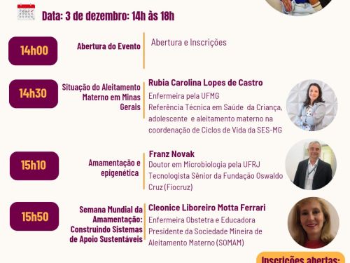 fly com informações da programação