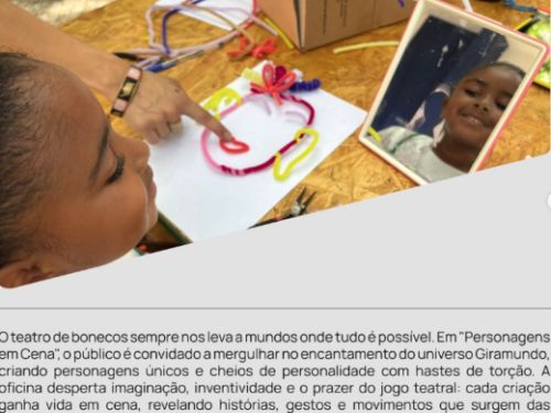 fly com informações do evento