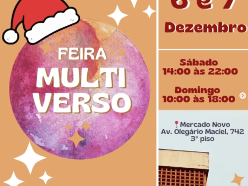Feira Multiverso - Última do ano de 2025