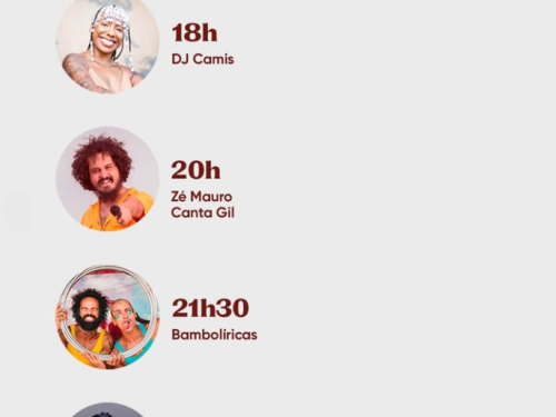 Fartura Lagoinha: Poster Divulgação com fotografias dos artistas convidados para o dia 11 de dezembro