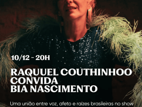 Fartura Lagoinha: Poster Divulgação com fotografia Raquuel Coutinhoo que convida Bia Nascimento