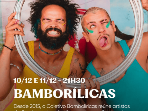 Fartura Lagoinha: Poster Divulgação com fotografia dos Bamborílicas