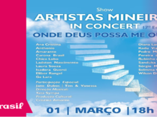 imagem do cartez de divulgação do show Onde Deus Possa me ouvir 