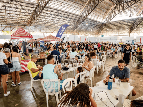Super Feira de Natal no Mercado de Origem do Santa Tereza