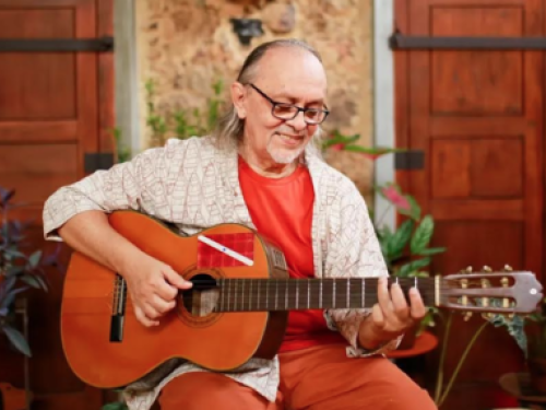 Fotografia do cantor Nilson Chaves