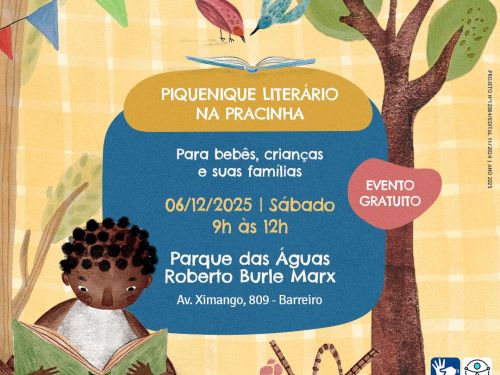 3ª Edição: Piquenique Literário na Pracinha