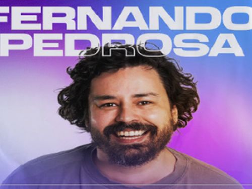 Imagem ilustrativa do ator Fernando Pedrosa na capa de divulgação da peça 
