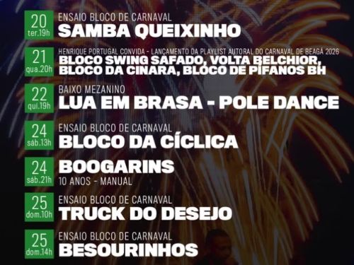 Ensaio de Carnaval I Bloco Ciclíca 