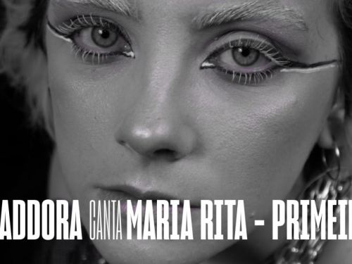 Flyer oficial de divulgação do evento Isaddora canta Maria Rita - Primeiro