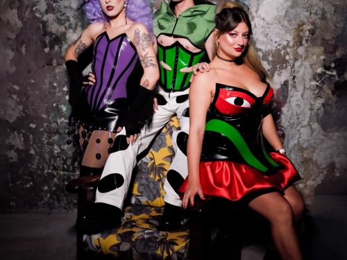 Foto do grupo do Baile da Bota