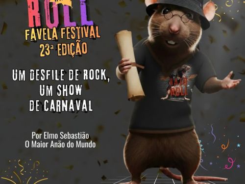 Divulgação Rato and Roll Favela Festival