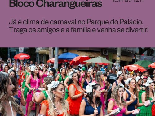 Ensaio aberto do Bloco Charangueiras