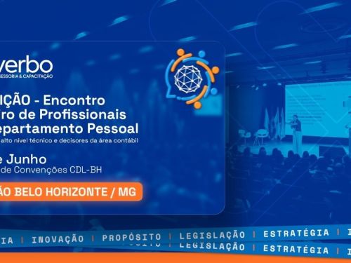 3º Encontro Mineiro de Profissionais do Departamento Pessoal 2026