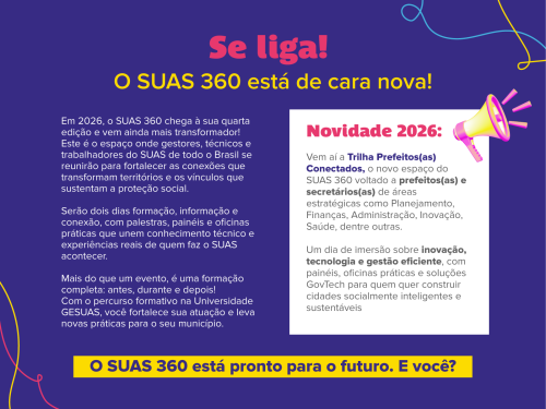 SUAS 360 - 2026