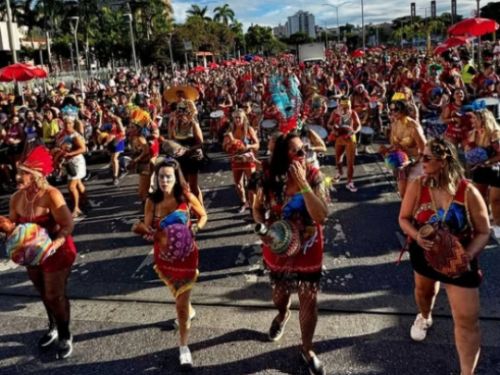 bloco de carnaval
