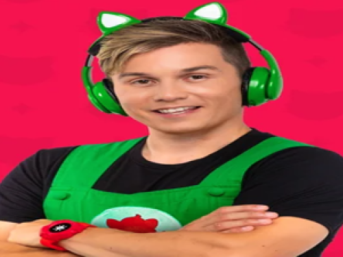 Imagem do gato galático de macacão