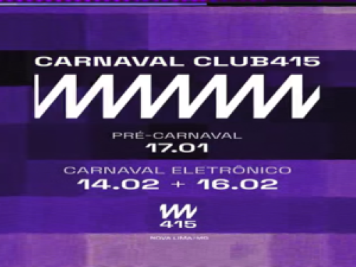 Imagem ilustrativa de puplicação da festa club415