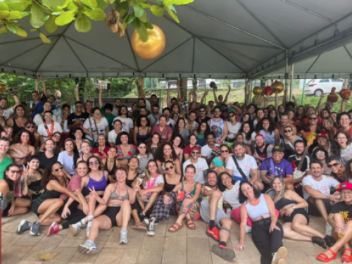 Foto oficial do grupo Atípica de Lhamas