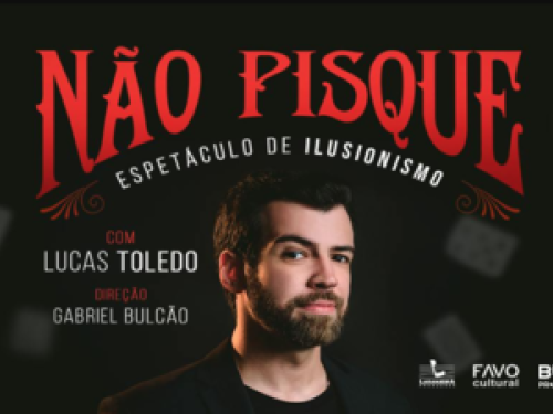 Imagem de publicação do espetáculo de Ilusionismo