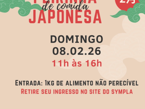 Feirinha de Comida Típica Japonesa 2026