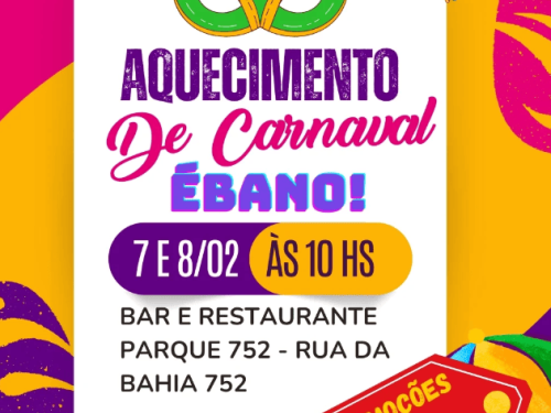 Feira Ébano - Aquecimento de Carnaval