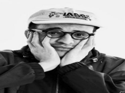 Imagem de Daniel Duncan em preto e branco 