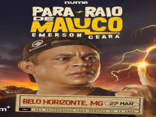 Imagem ilustrativa de divulgação da peça Emerson Ceará 