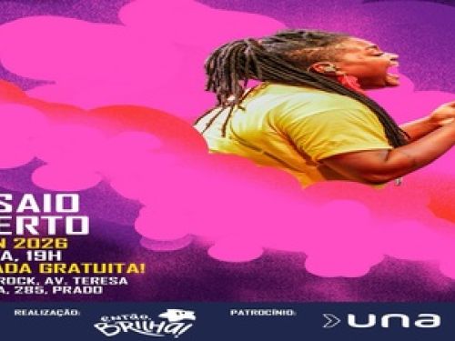 Imagem ilustrativa de divulgação do Bloco Então Brilha 