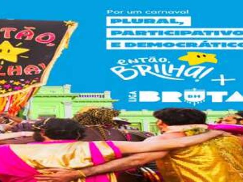 Imagem ilustrativa de divulgação do Bloco Então Brilha 