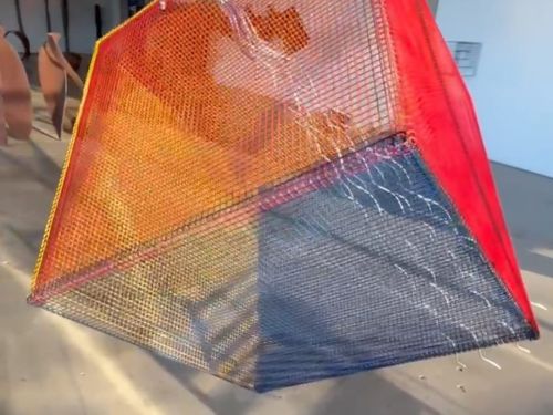 escultura da exposição 