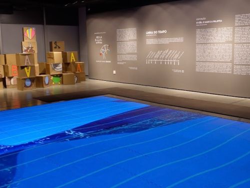Exposicao O Céu O Mar e A Palavra 