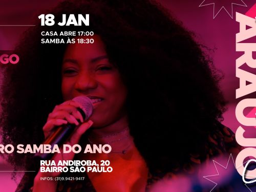 Primeiro Samba do Ano - Adriana Araújo no Bar do Cacá