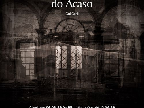 foto convidativa da esposição contento titulo, hora, data e local 