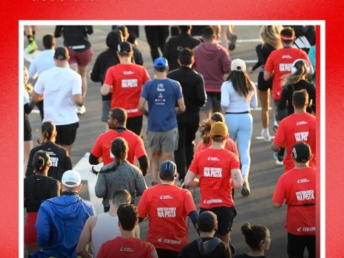 Foto ilustrativa da corrida contendo os percursos: 5,10 e 21km