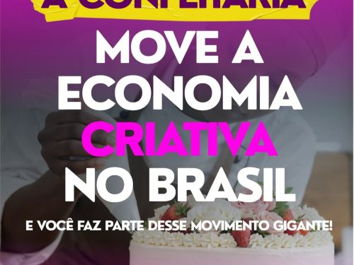 flyer dizendo sobre como a economia criativa move no brasil 