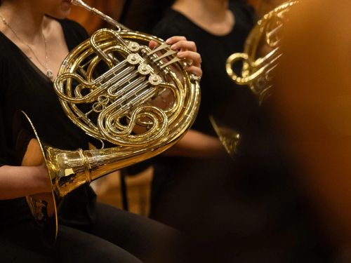 Foto de Instrumento de sopro sendo tocado
