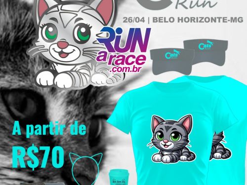 foto do kit camisa, meia, short e chapéu da corrida