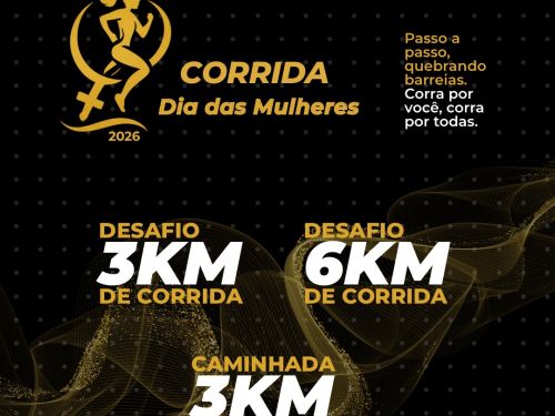 foto informativa dos percursos da corrida: 3km e 6km 