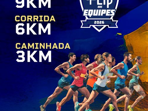 Foto informativa do percurso 9km, 6km e caminhada 3km 