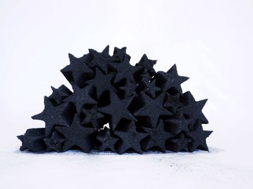 Foto sobre uma das obras do autor 