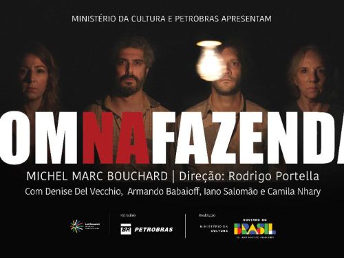 Flyer convidativo com o titulo do evento e patrocinadores 