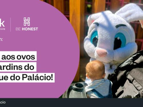 Caça aos Ovos nos Jardins do Parque do Palácio