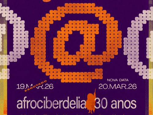 Cartaz de divulgação do evento Nação Zumbi: 30 anos do álbum Afrocibederlia