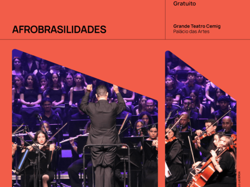 Foto de divulgação do concerto musical “Afrobrasilidades” no Palácio das Artes