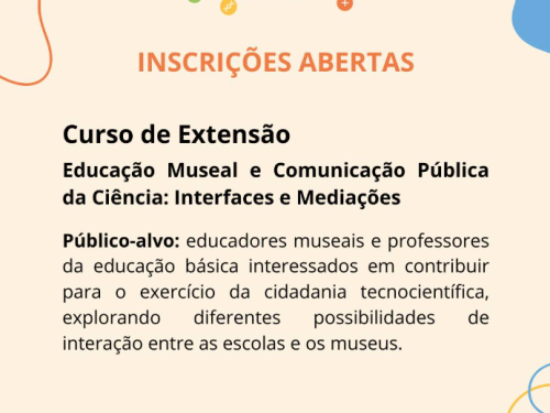 flyer com informações do evento