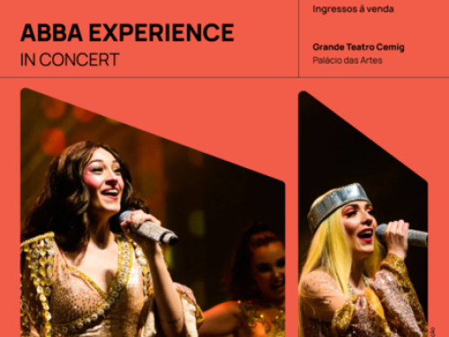 Cartaz oficial de divulgação do evento: Abba Experience In Concert