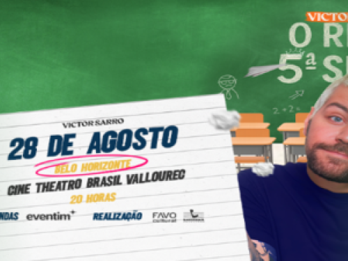 imagem de Victor Sarro de cabelo loiro 