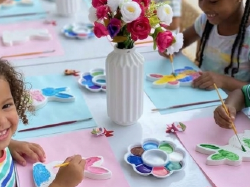 Infantil: Oficinas de Páscoa no Botânico com a Balão Vermelho Recreação
